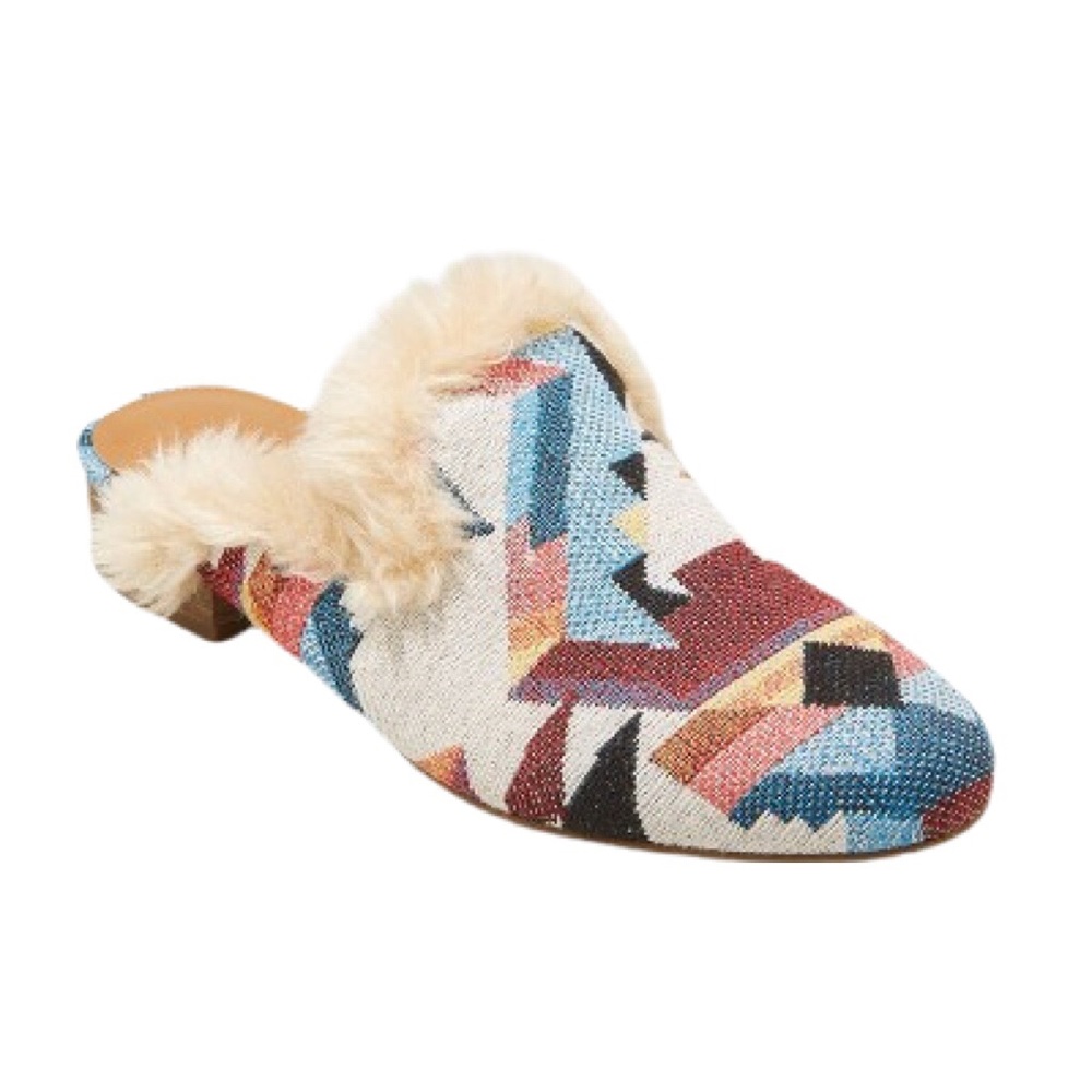Universal Thread Litzy Faux Fur Mules